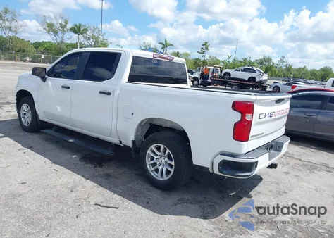 2020 Chevrolet Silverado C1500 Custom из США, поврежденный, VIN 3GCPWBEK8LG183070